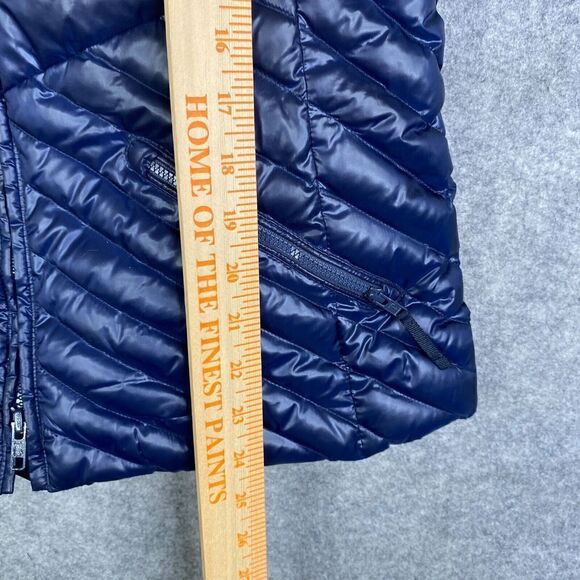 Talbots Womens Vest Medium Puffer Duck Down Insulated Warm Fitted Pockets - Picture 3 of 6